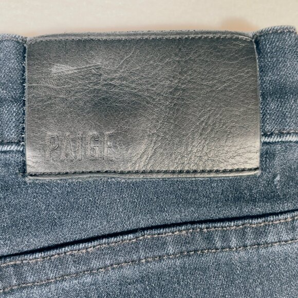 Paige Men's Lennox Slim Jeans 33 x 32 Deep Indigo - Picture 6 of 15